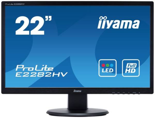 iiyama ProLite E2282HV-B1++B-Ware++ 21.5" Full HD Display schwarz