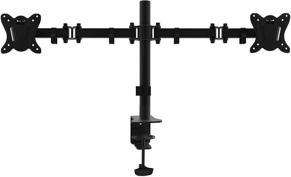 equip Pro 2 fach Tischhalterung 33cm(13") - 61,6cm(27), höhenverstellbar