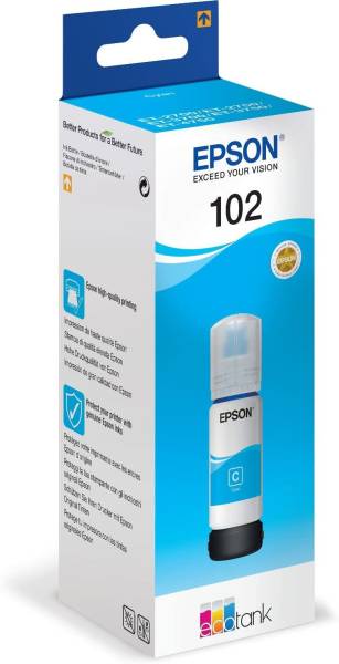 Tinte Epson EcoTank 102 70ml cyan