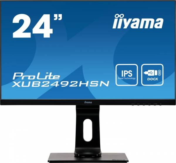 iiyama ProLite XUB2492HSN++B-Ware++23.8" 16:9 Full HD IPS Display schwarz
