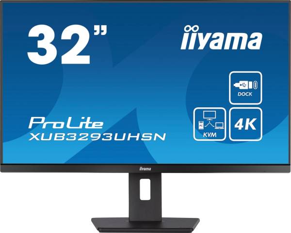 iiyama ProLite XUB3293UHSN 32" 16:9 4K IPS Display schwarz