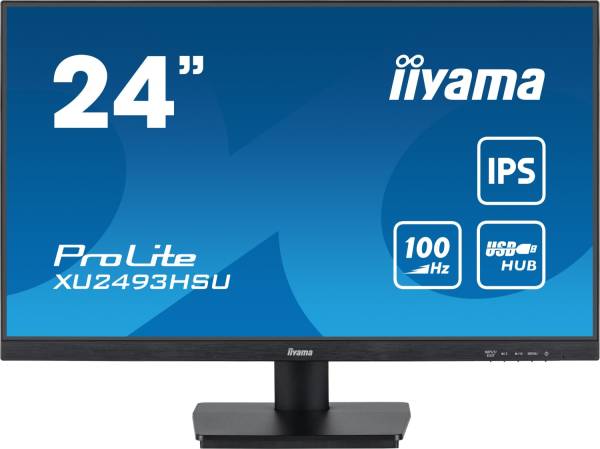 iiyama ProLite XU2493HSU 24" 16:9 Full HD IPS Display schwarz