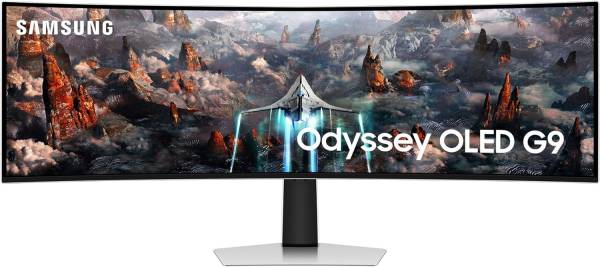 Samsung Odyssey OLED G9 49" 32:9 Curved Gaming Monitor 5120x1440 240Hz Display LS49CG934SUXEN