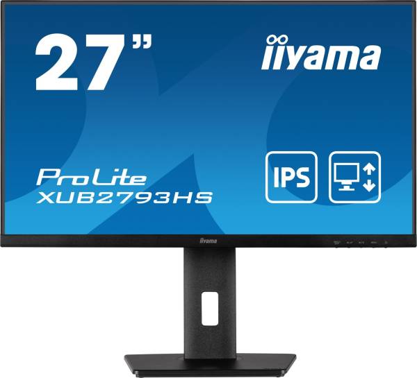 iiyama ProLite XUB2793HS 27" 16:9 Full HD IPS Display schwarz