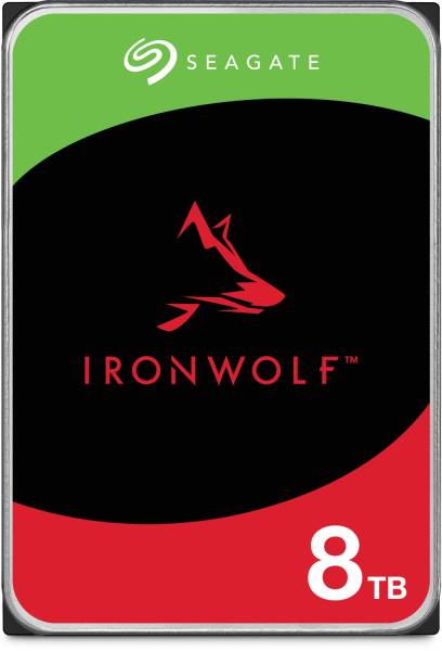 Seagate IronWolf 8TB HDD 3.5 Zoll NAS Festplatte SATA 6Gb/s 7200rpm Recertified new (ST8000VN004)