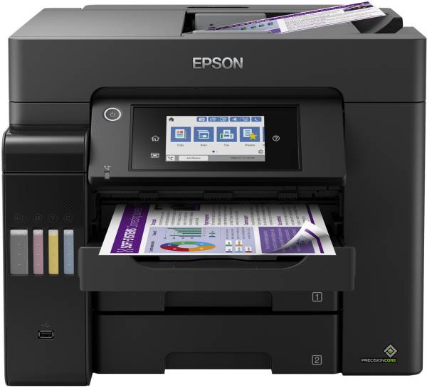 Epson EcoTank ET-5850, Tinte, mehrfarbig Multifunktionsdrucker