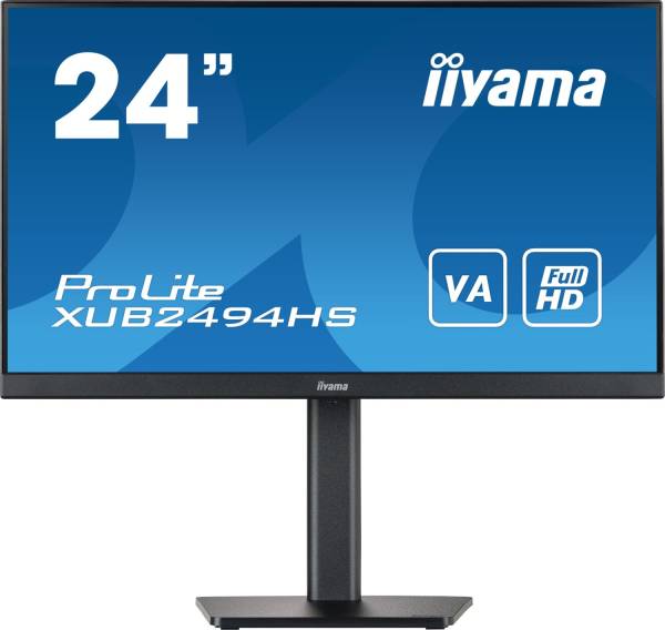 iiyama ProLite XUB2494HS 23.8" 16:9 Full HD Display schwarz