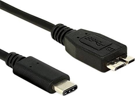 Delock USB3.1 Type-C™ Anschlusskabel 1.0m Stecker C / Micro B
