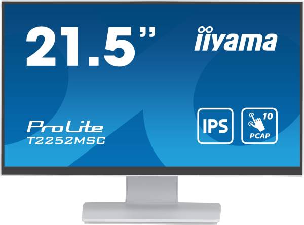 iiyama ProLite T2252MSC 21.5" Full HD Touch IPS Display weiß
