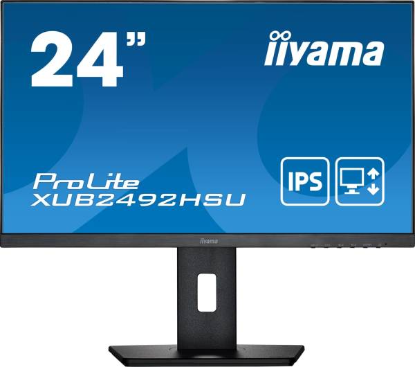 iiyama ProLite XUB2492HSU 23.8" 16:9 Full HD IPS Display schwarz