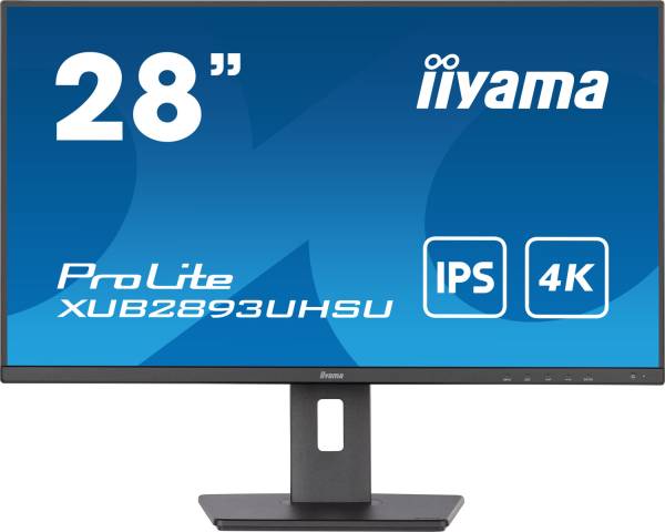 iiyama ProLite XUB2893UHSU 28" 16:9 4K IPS Display schwarz