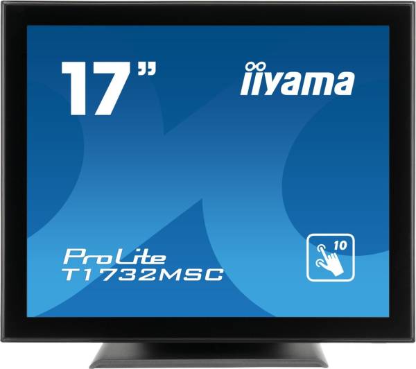 iiyama ProLite T1732MSC-B5X 17" 5:4 Touch Display schwarz