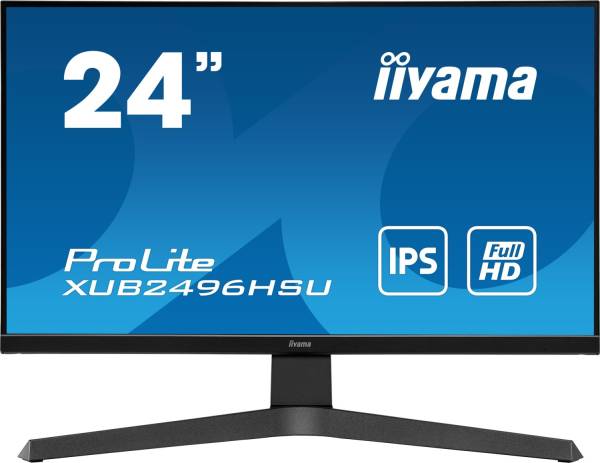 iiyama ProLite XUB2496HSU 23.8" 16:9 Full HD IPS Display schwarz