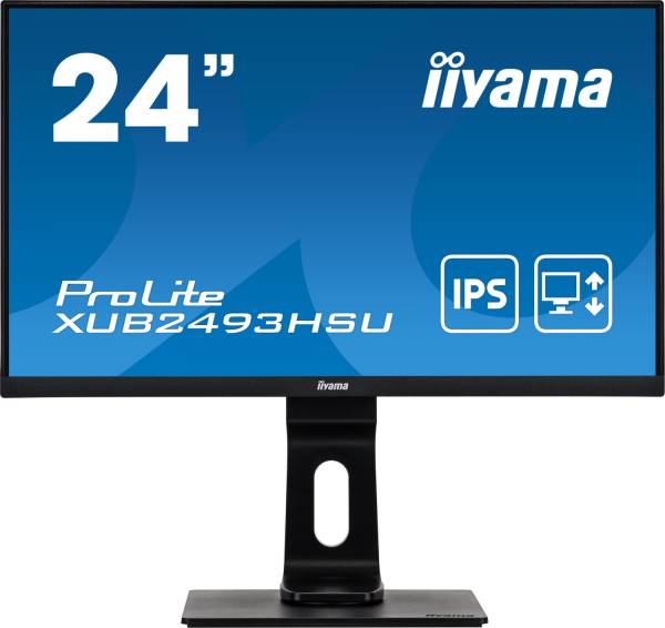 iiyama ProLite XUB2493HS 23.8" 16:9 Full HD IPS Display schwarz