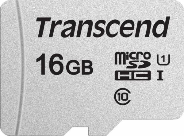 Transcend 300S microSDHC 16GB UHS-I U1 / Class10