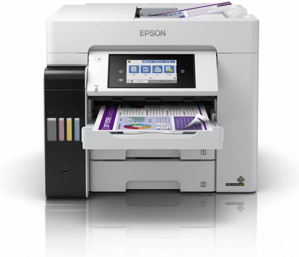 Epson EcoTank ET-5880 Farbtintenstrahl Multifunktionsdrucker (Drucker, Kopierer, Scanner, Fax) ADF,