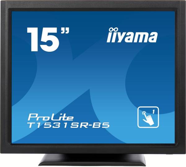 iiyama ProLite T1531SR-B5++B-Ware++ 15" 4:3 Touch Display schwarz