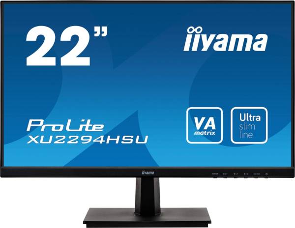 iiyama ProLite XU2294HSU-B1 22" 16:9 Full HD Display schwarz