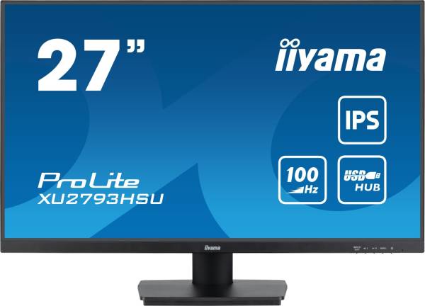 iiyama ProLite XU2793HSU 27" 16:9 Full HD IPS Display schwarz