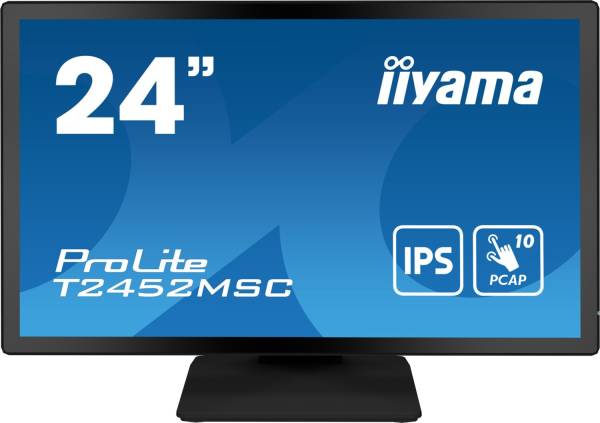 iiyama ProLite T2452MSC-B1 24" Full HD Touch IPS Display schwarz
