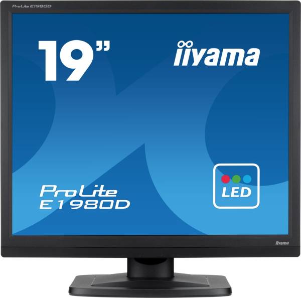 iiyama ProLite E1980D 19" 5:4 Display schwarz