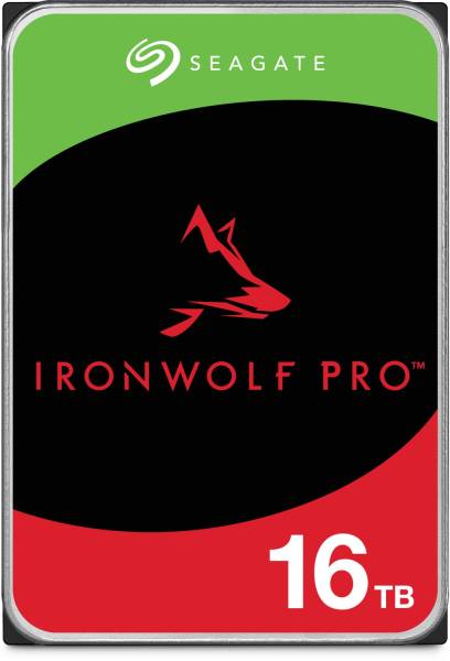 Seagate IronWolf Pro 16TB HDD 3.5 Zoll NAS Festplatte SATA 6Gb/s 7200rpm Recertified new (ST16000NE0