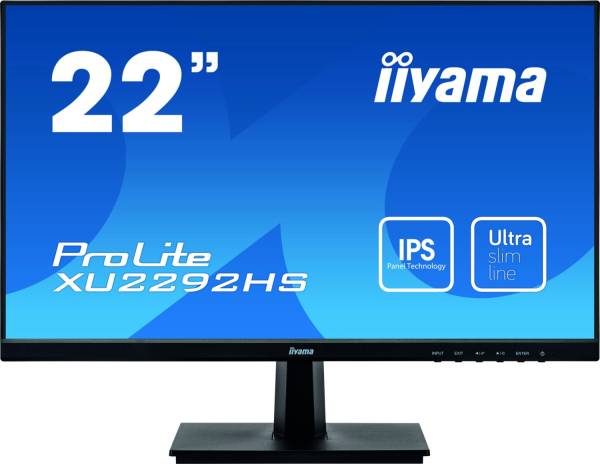 iiyama ProLite XU2292HS-B1 21.5" Full HD IPS Display schwarz