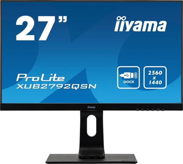 iiyama ProLite XUB2792QSN 27" 16:9 WQHD IPS Display schwarz